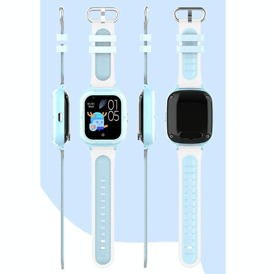 4G Kids Smart Phone Positioning Watch Ip67 Waterproof / Video / Voice Calling - Blue