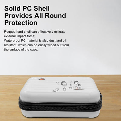 18.5 x 11.5 x 6cm Small Organizer Bag for Sports Camera Accessories - Yellow