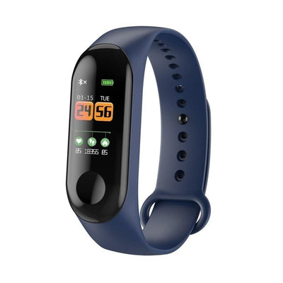 Waterproof Smartwatch With Call Reminder And Health Monitoring - Blue