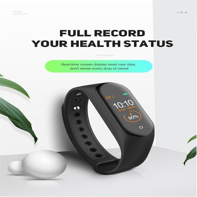 Waterproof Smartwatch With Call Reminder And Health Monitoring - Blue