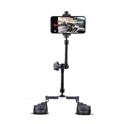 Articulating Dual Suction Cup Magic Arm Phone Mount