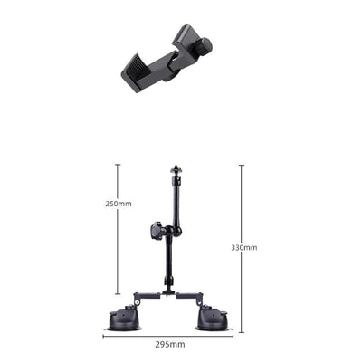 Articulating Dual Suction Cup Magic Arm Phone Mount
