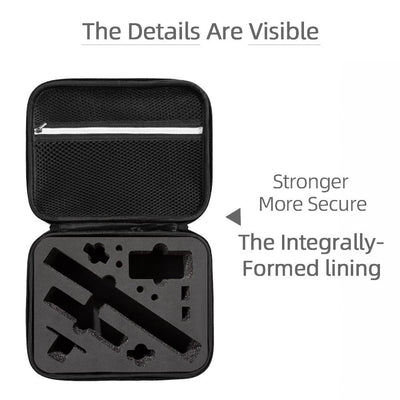 Dji Action Carrying Case - 3 Sizes Available - Black
