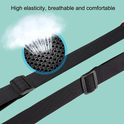 Adjustable Body Mount Belt With Phone Clamp For Action Cameras And Smartphones