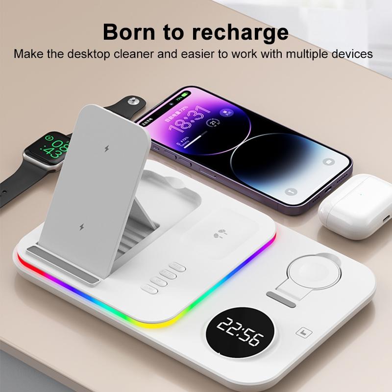30W Wireless Charger Multifunctional - Black