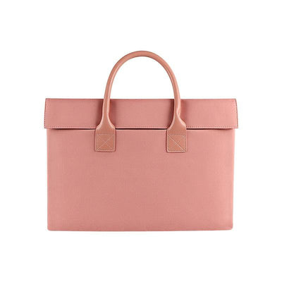 Portable Waterproof Laptop Case - Fits 14.1-15.4 Inches - Beauty Pink