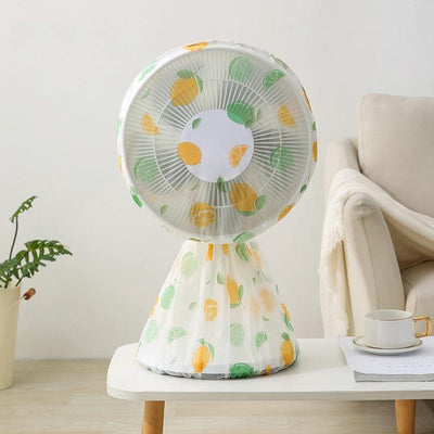 Short 60x90cm All Round 3d Fan Dust Cover - Red Flower