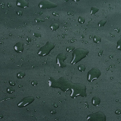 Waterproof Retractable Canopy for Outdoor Patio - 2.5m Size Dustproof Protective Cover - Green