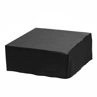 Waterproof Dustproof Protection Cover for Bathtub Pool Table & Chair - 244x244x30cm - Black