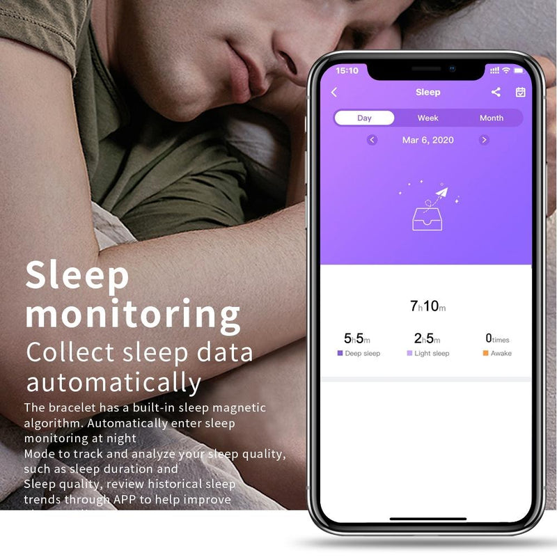 1.3 Inch Ips Colour Touch Screen Smart Watch Ip67 Waterproof Support Weather Forecast / Heart Rate Monitor / Sleep Monitor / Blood Pressure Monitoring Black