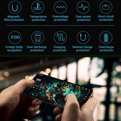 15W Magnetic Wireless Charger For Refrigeration - Black