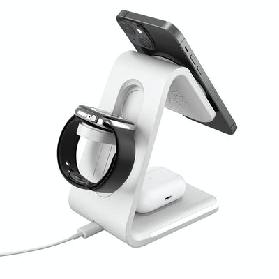 3 In 1 Magnetic Wireless Vertical Charger - Black