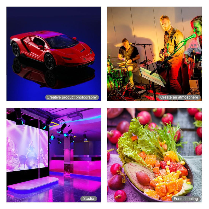 10.2 Marquee Led Beauty Light With Tripod And Remote - Dual-Colour Ring Light For Vlogging And Photography