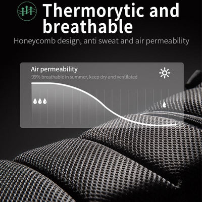 Waterproof Anti Theft Crossbody Chest Bag Men Oxford Cloth 34X18X10Cm - Black