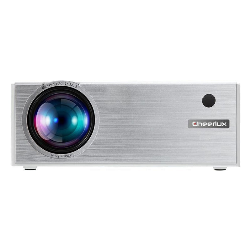 Smart Projector 1800 Lumens 720P / 1080P Hd Hdmi / Usb / Vga / Av / Sd - Black