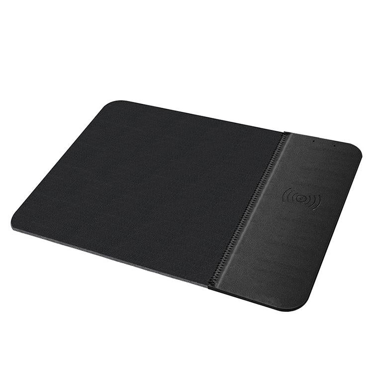 10W Qi Wireless Charger Mouse Pad 26.2 X 19.8 X 0.65Cm - Black