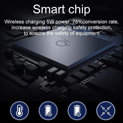 10W Qi Wireless Charger Mouse Pad 26.2 X 19.8 X 0.65Cm - Black