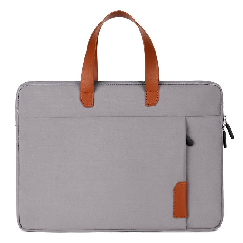 Lightweight Laptop Liner Bag - Fits 15 / 15.4 / 15.6 Inch - Portable - Gray
