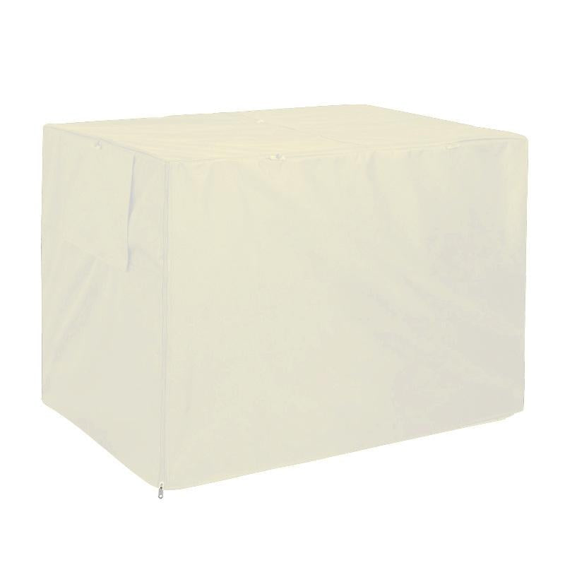 Outdoor Pet Cage Cover - Oxford Cloth Dustproof Rainproof Sunscreen - 94x61x63.5cm - Black