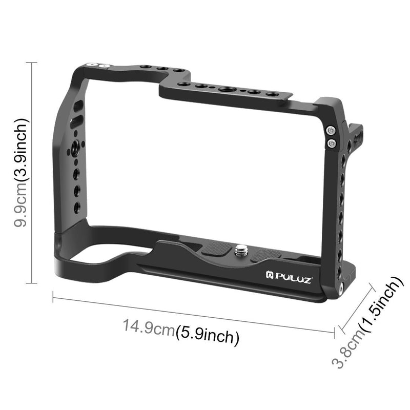 Metal Camera Cage For Canon Eos-Rp Stabilizer Rig - Black