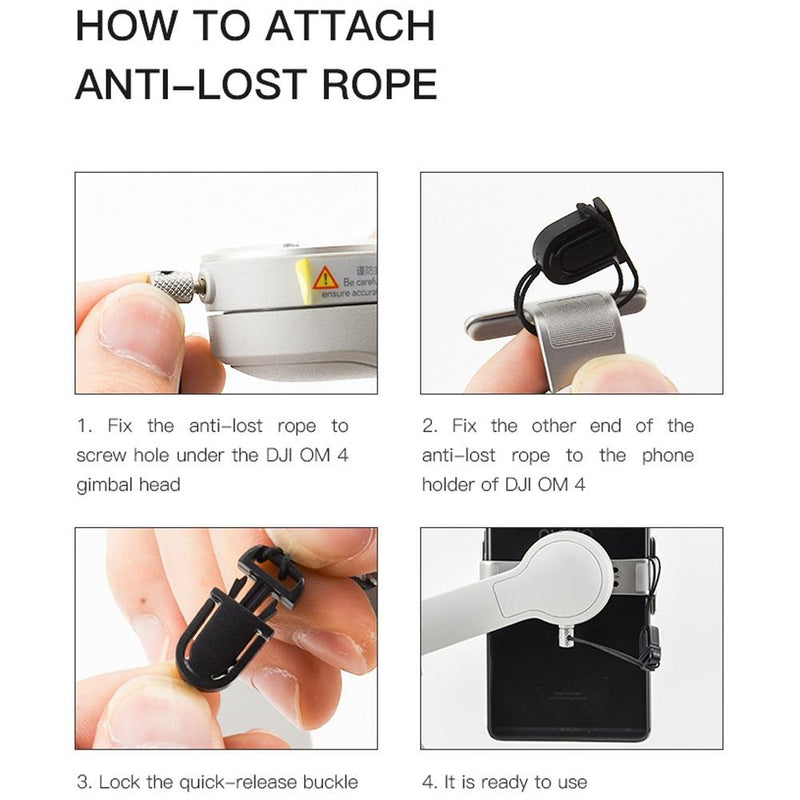 Anti-Lost Phone Holder Clip For Dji Om4 / Mobile 3