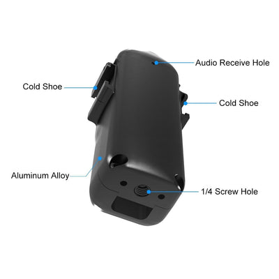 Dual Cold Shoe Adapter Bracket for Dji Pocket 3 Cage