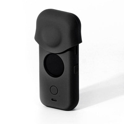 Full Body Dust Proof Silicone Protective Case for Insta360 one X2 - Black