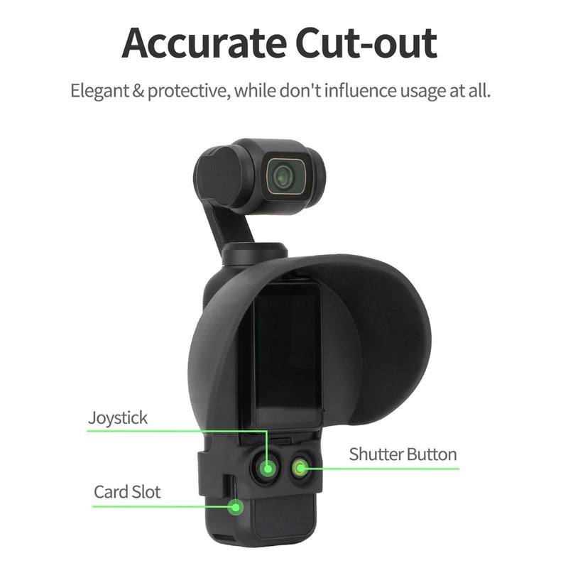 Protective Sunshade Hood for Dji Pocket 3 Screen