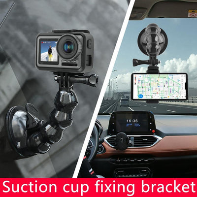 Universal Suction Cup Mount for Gopro and Other Action Cameras