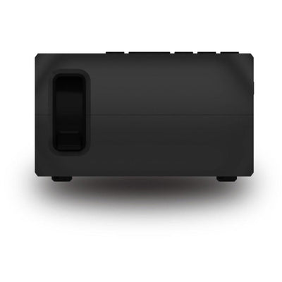Mini Led Projector Home Theater Supports Hdmi & Av & Sd & Usb - Black
