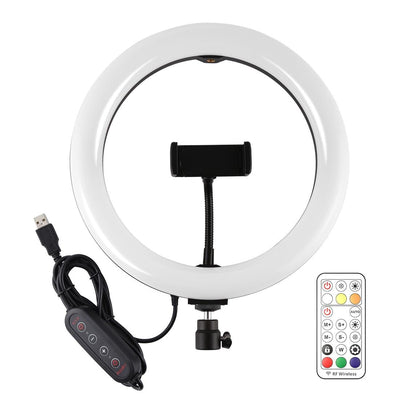 10.2 Curved Led Ring Light with Dual-colour Temperature Remote and Tripod
