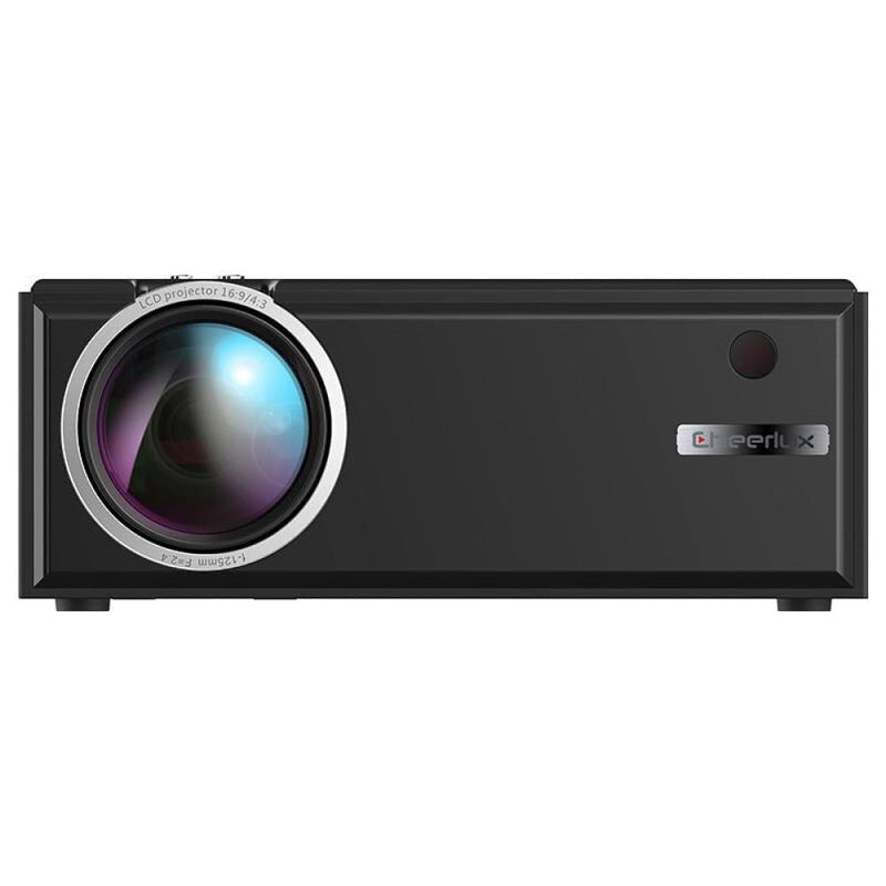 1800 Lumens Hd Wifi Smart Projector - Hdmi / Usb / Vga / Av - Black