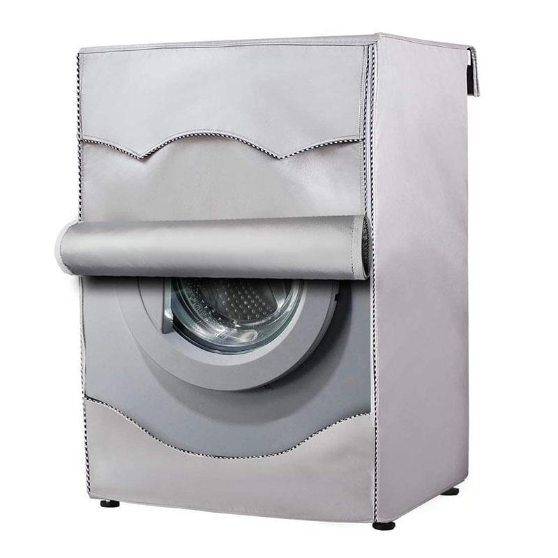 Waterproof Dustproof Cover for 420d Roller Boiler Washing Machine - 60x53x85cm Size - Gray - 69X84X100Cm