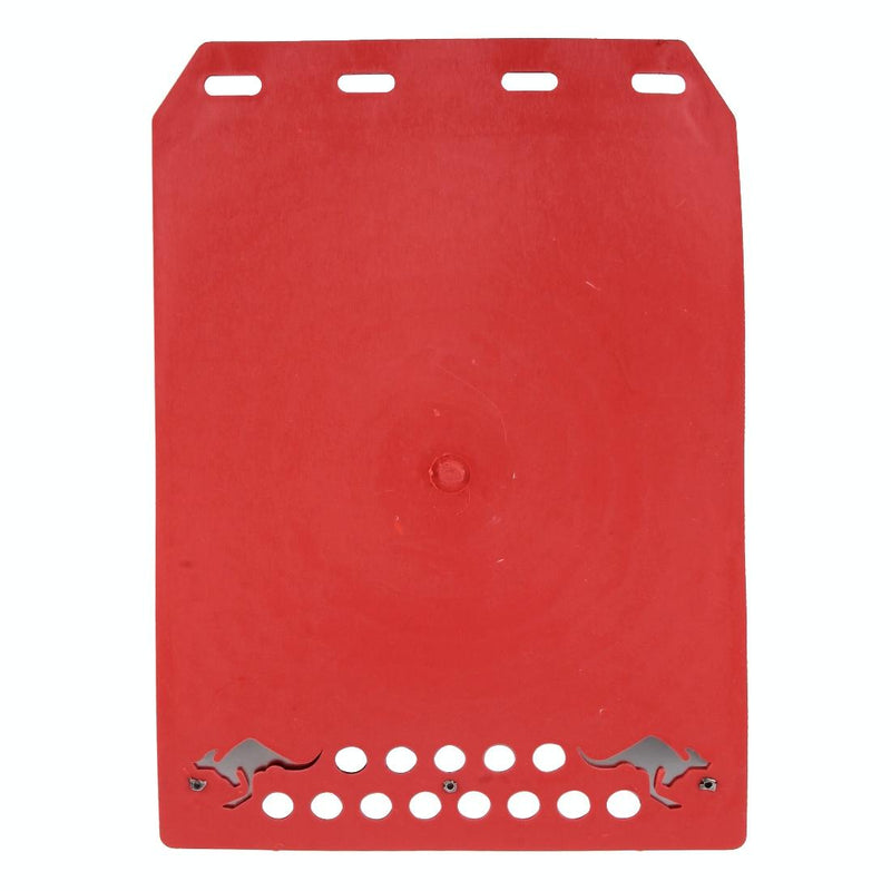 2 Pcs Premium Heavy Duty Molded Splash Mud Flaps Auto Front And Rear Fender Guard Small Size Random Pattern Delivery - Black