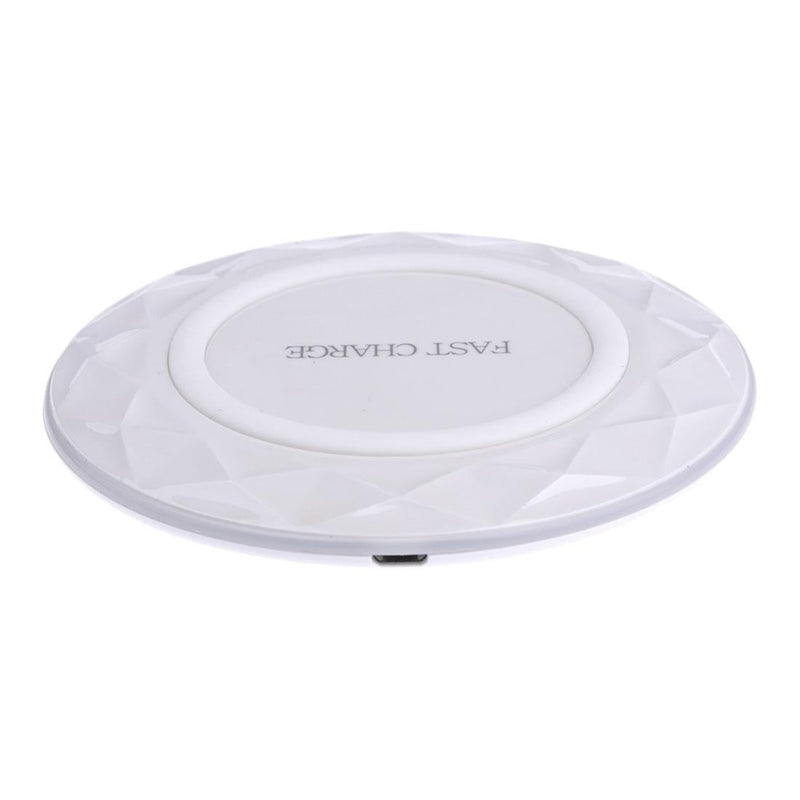 1M Fast Charging Wireless Charger Diamond Qi Standard - Black