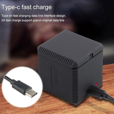 Triple Usb Charger Box for Gopro Hero6 / 5 with Led Indicator and Cable