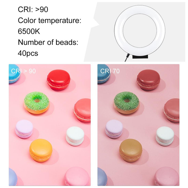 Curved Usb Led Ring Light for Selfie Beauty and Vlogging