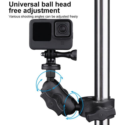 Adjustable 360 Degree Bike Handlebar Mount For Action Cameras