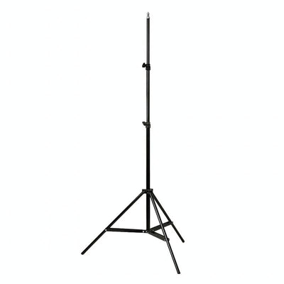 Aluminum Light Stand For Studio Flash - 1.9M Height - Black
