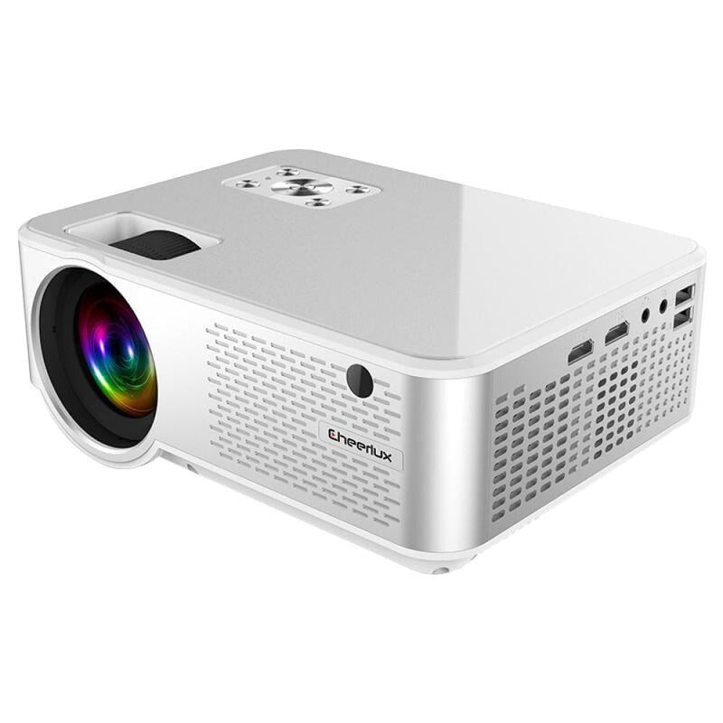 720P Hd Smart Projector - Hdmi X 2 Usb X 2 Vga Av - 1280X720 Resolution - Black