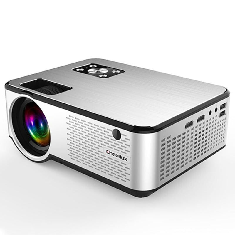 720P Hd Smart Projector - Hdmi X 2 Usb X 2 Vga Av - 1280X720 Resolution - Black