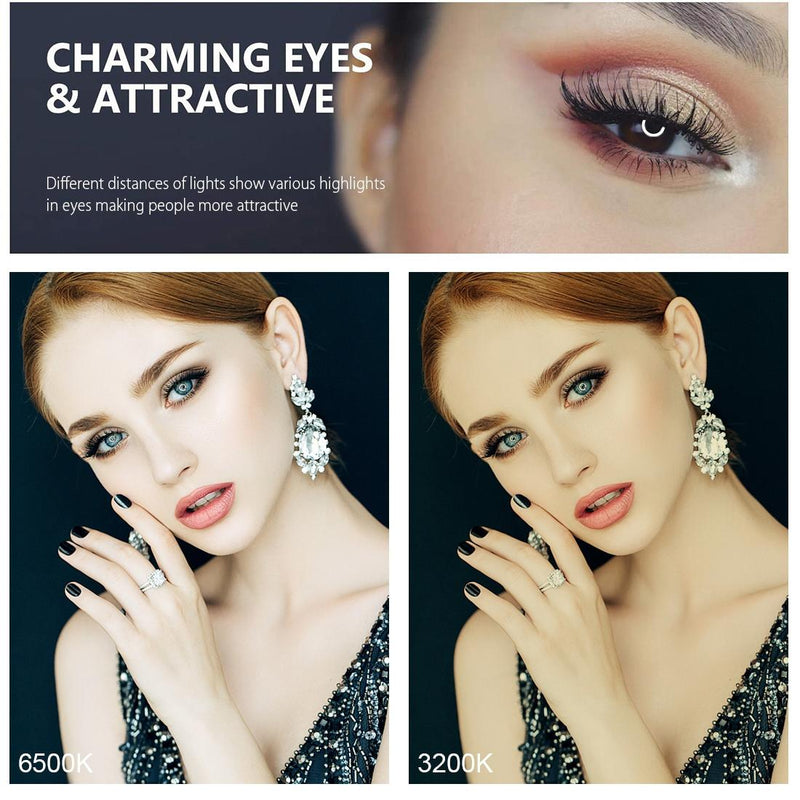 11.8 Dual Colour Led Ring Light with Phone Clamp - 3 Modes