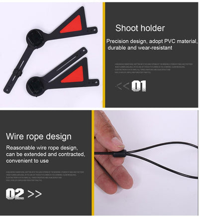 360 Degree Selfie Mount for Action Cameras with Flex Clamp