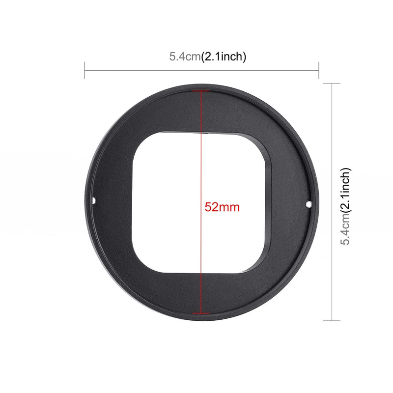52mm Cpl Uv Lens Filter + Adapter Ring for Gopro Hero12