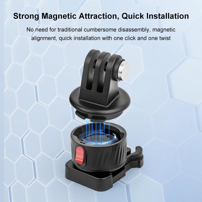 Universal Action Camera Mount Adapter - Compact and Versatile