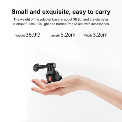 Universal Action Camera Mount Adapter - Compact and Versatile