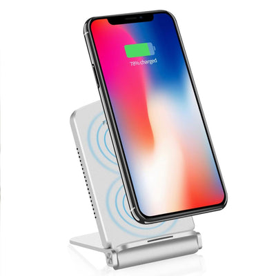 5W Fast Charging Qi Wireless Charger Pad - Black