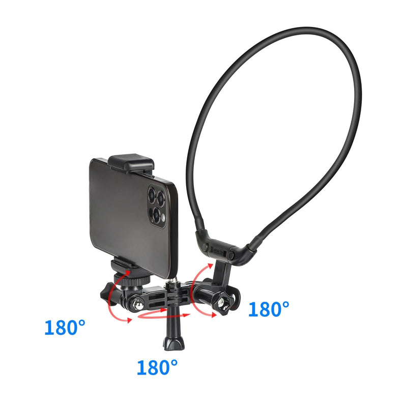Neck Camera Holder for Hands-free Vlogging and Fpv Recording