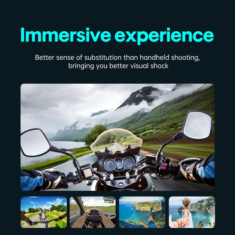 Neck Camera Holder for Hands-free Vlogging and Fpv Recording