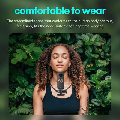 Neck Camera Holder for Hands-free Vlogging and Fpv Recording